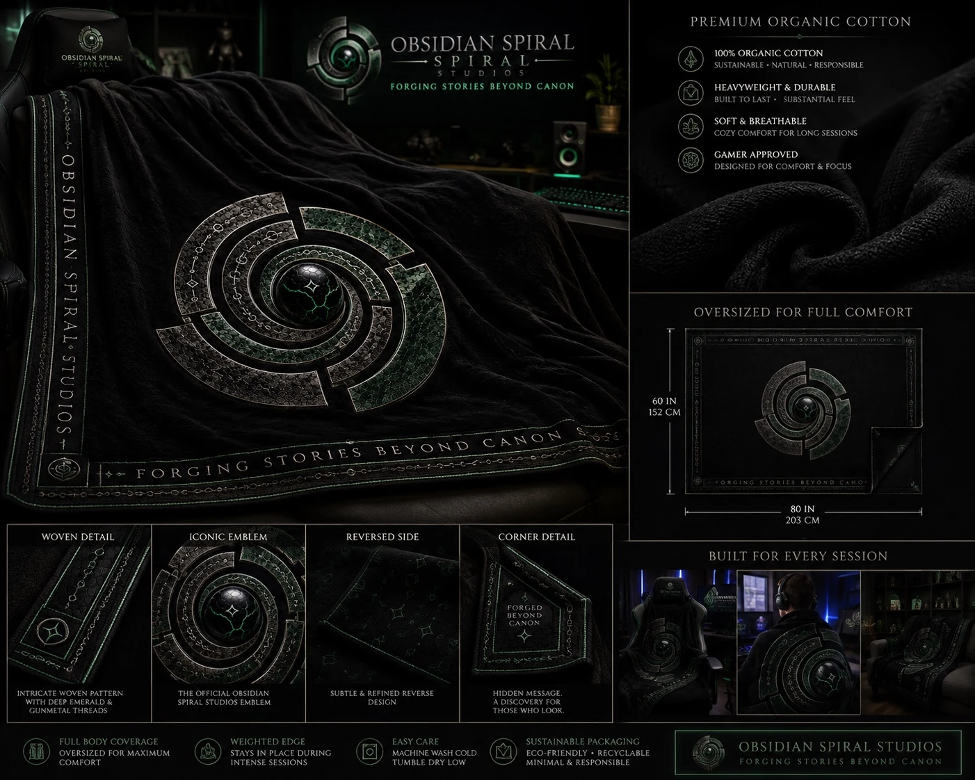 THE OBSIDIAN BLANKET