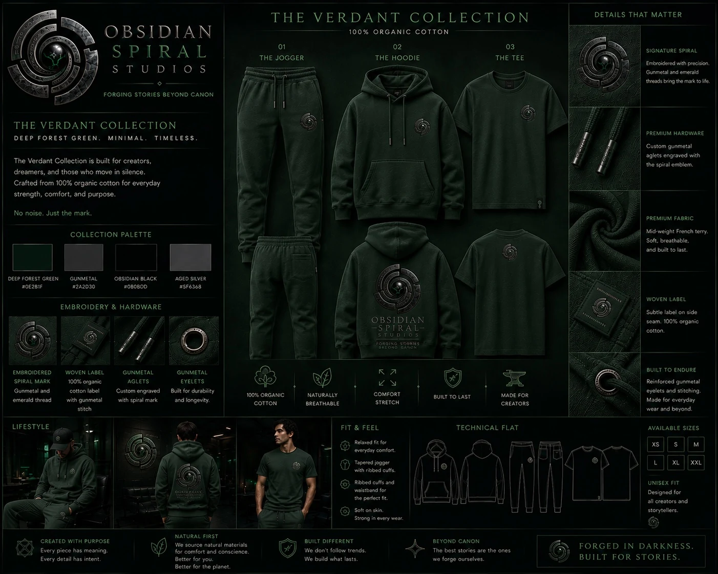 THE DEEP EMERALD HOODIE