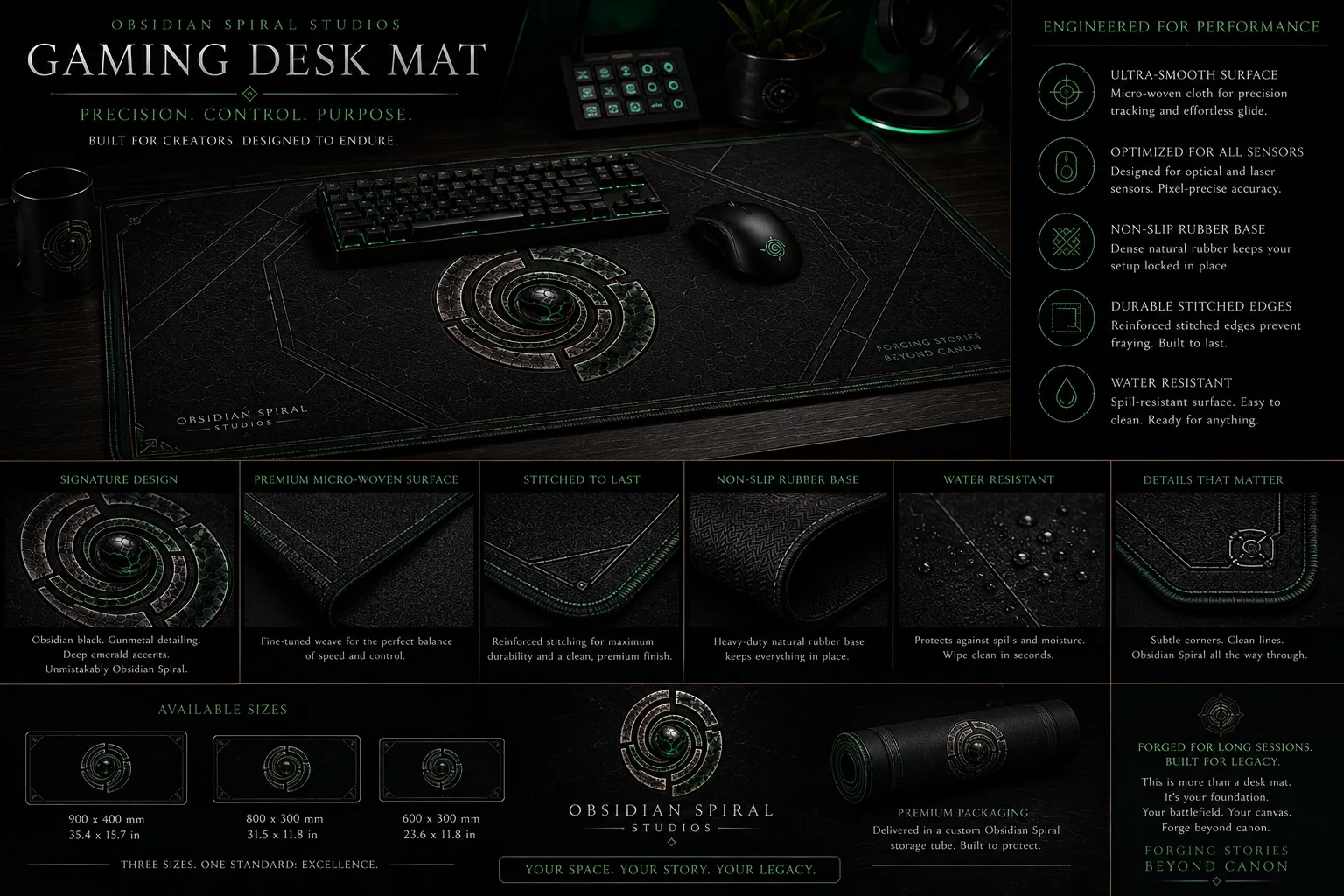 GAMING DESK MAT